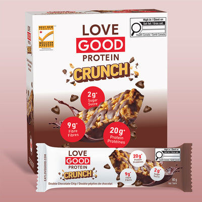 Crunch Double Chocolate Chip Protein Bars