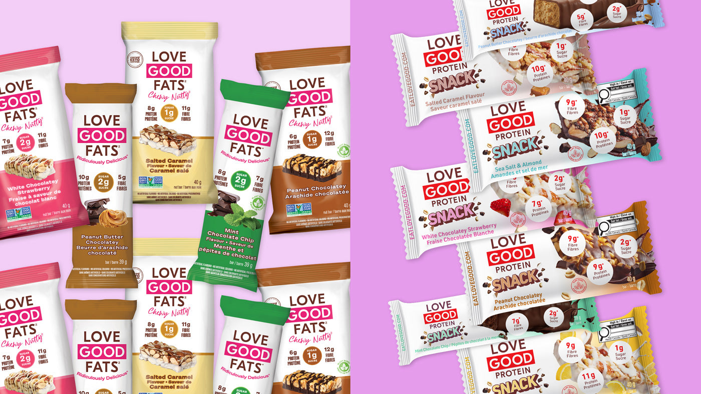 Love Good Protein Low Sugar Protein Packed Keto Friendly bars