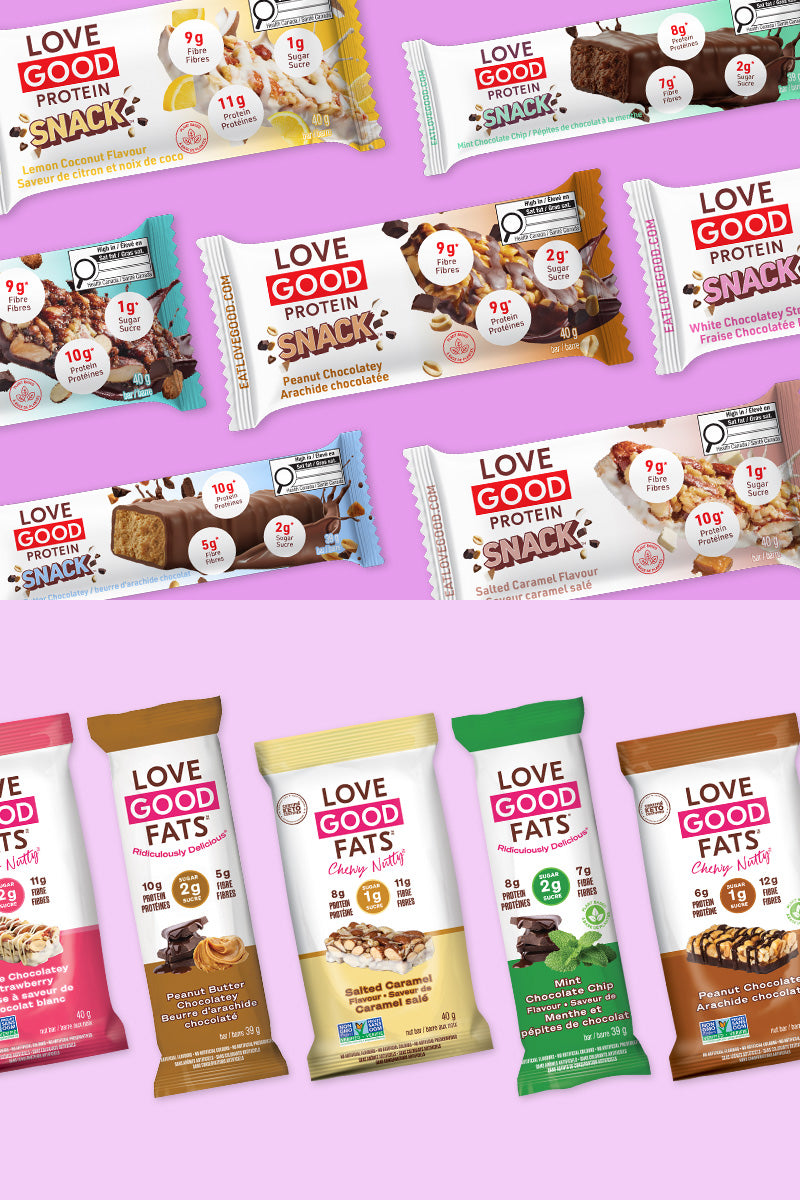 Love Good Protein Low Sugar Protein Packed Keto Friendly bars