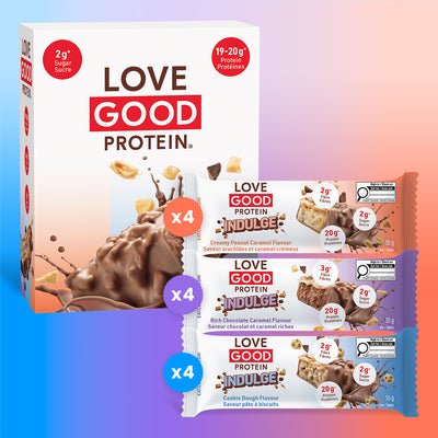 Indulge Protein Variety Pack Bars